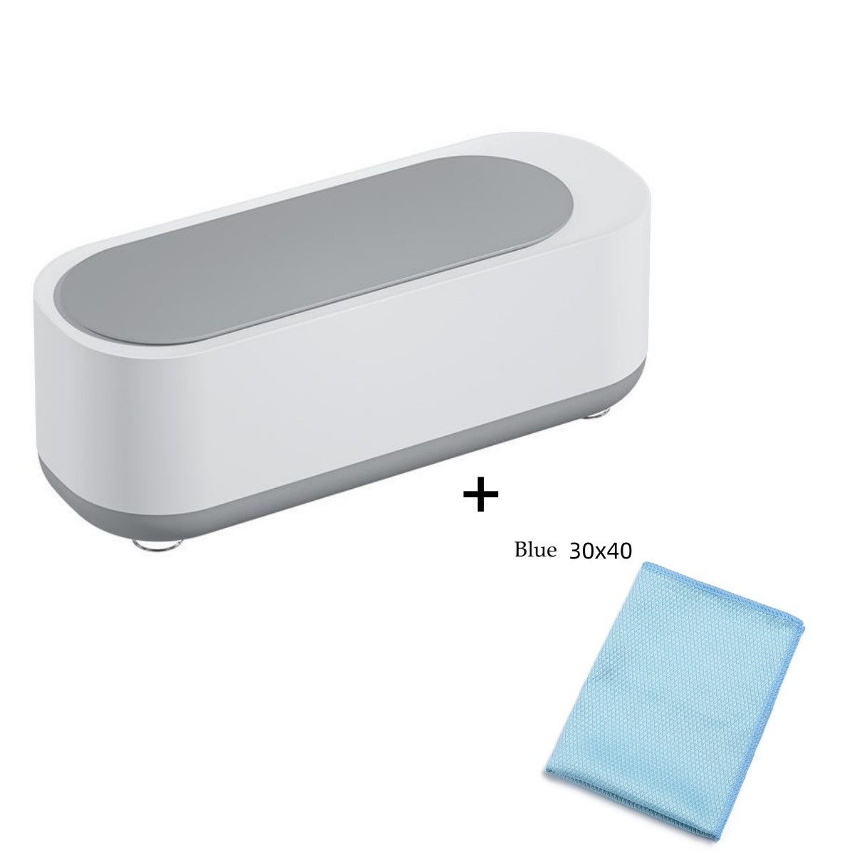 Ultrasonic Jewelry Glasses Cleaner – 45kHz High-Frequency Vibration Washer