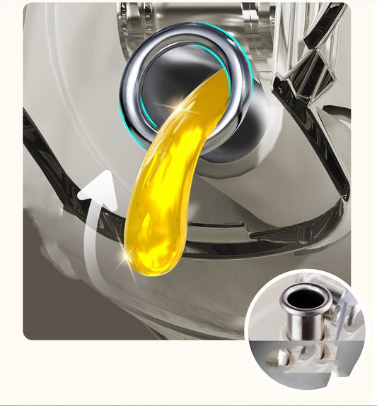 2-in-1 Oil Sprayer Bottle &amp; Vinegar Bottle – Olive Oil Spray Bottle for Cooking, Pouring &amp; Misting – 550ml Glass Dispenser